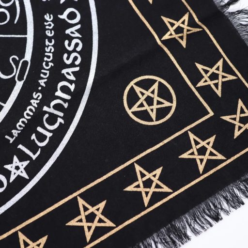 wicca boszorkány oltár terítő