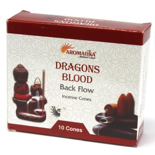 10 db-os Aromatika backflow visszaáramló füstölő kúpok