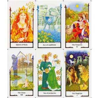 Az Ősi ösvény tarot kártya + Howard Rodway könyv