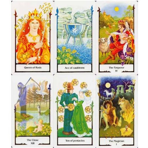 Az Ősi ösvény tarot kártya + Howard Rodway könyv
