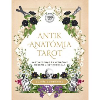 antik anatómia tarot pakli és útmutató könyv