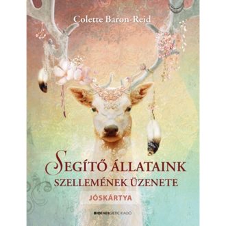 Segítő állataink szellemének üzenete könyv + orákulum jóskártya