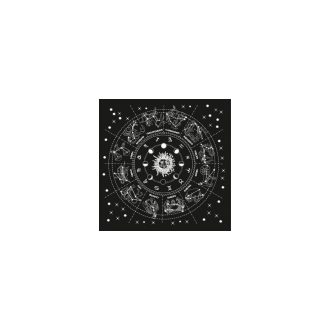 Zodiákus - 12 csillagjegy oltár terítő kártyavetéshez