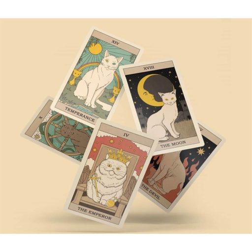 A macskák a világ urai tarot kártya csomag