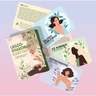 Légzőgyakorlat kártyák meditációhoz és spirituális fejlődéshez