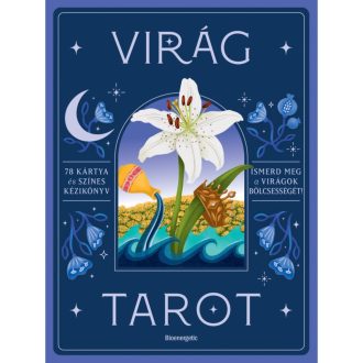 Virág tarot kártya + könyv dekordobozban