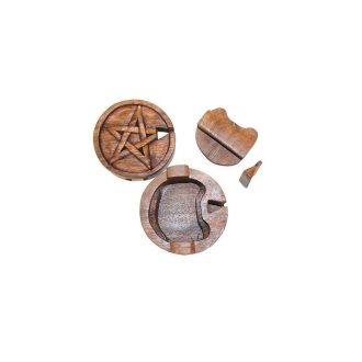Pentagram titokdoboz - Ördögi fadobozka