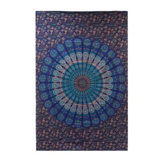 Mandala ágytakaró, falifüggő 130x200cm