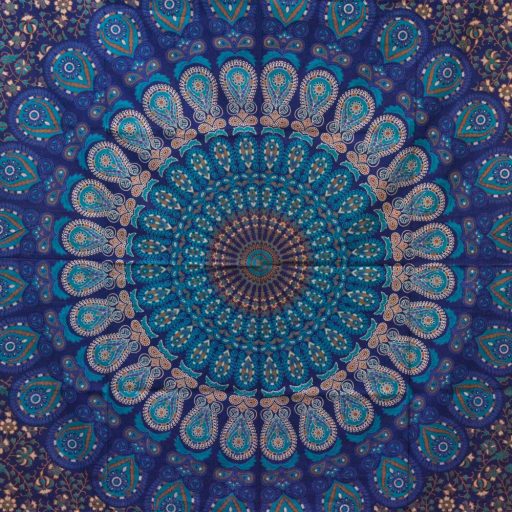 Mandala ágytakaró, falifüggő 130x200cm