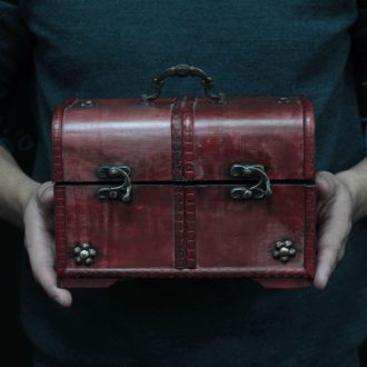 3 részes vintage dekor ládika szett