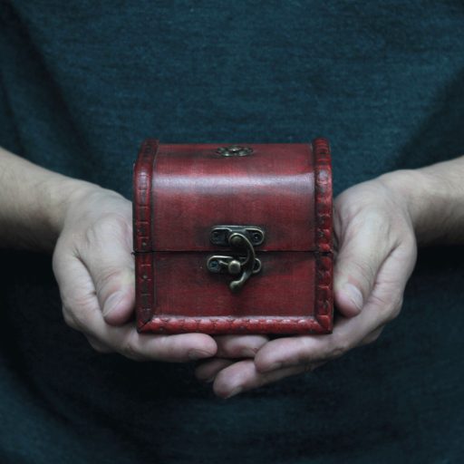 3 részes vintage dekor ládika szett