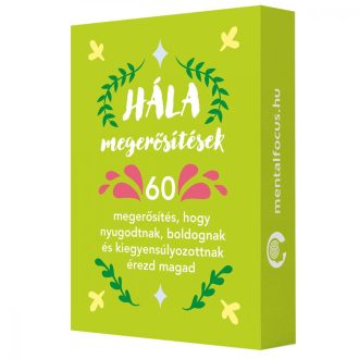 Hála megerősítések kártya csomag