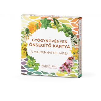 gyógynövényes kártya spirituális és inspiráló üzenetekkel
