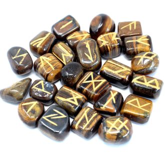 rúna készlet tigrisszemből
