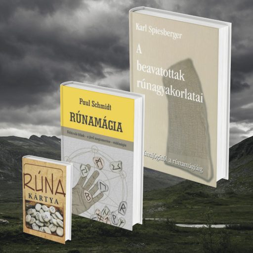 Rúna könyv csomag rúna kártyával