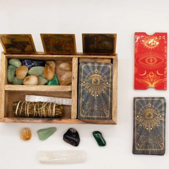 boszorkány doboz, tarot kártya tároló
