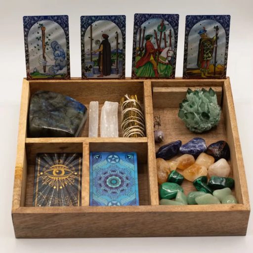 nagy boszorkány doboz, tarot kártya tároló