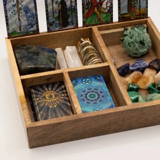 nagy boszorkány doboz, tarot kártya tároló