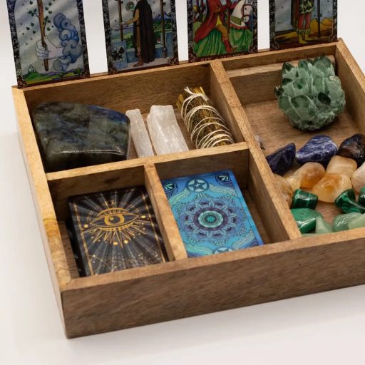 nagy boszorkány doboz, tarot kártya tároló