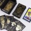 Exkluzív fekete-arany tarot kártya