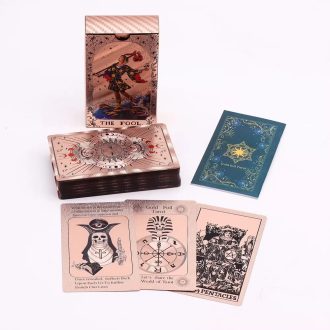 Rosegold klasszikus tarot pakli magyar nyelvű útmutatóval