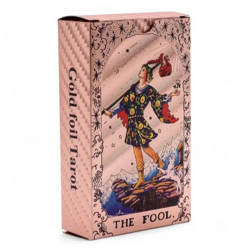 Rosegold klasszikus tarot pakli magyar nyelvű útmutatóval