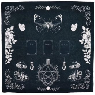 ősi boszorkány tarot olvasó kendő