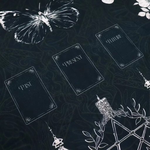 ősi boszorkány tarot olvasó kendő