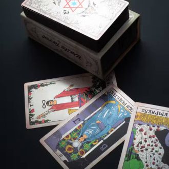 ezüst tarot kártya