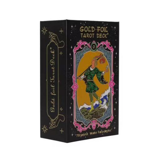 különleges fekete csillagos tarot pakli