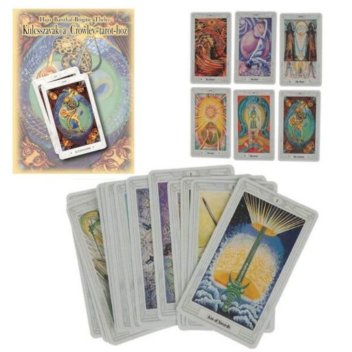 Crowley tarot szett: könyv + tarot pakli
