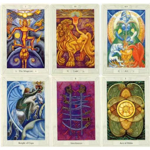 Crowley tarot szett: könyv + tarot pakli