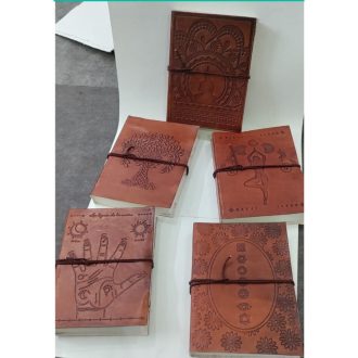 misztikus tenyérjós bőrkötésű notesz, napló