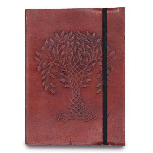 Életfa - bőrnapló, egyedi notesz - nagy
